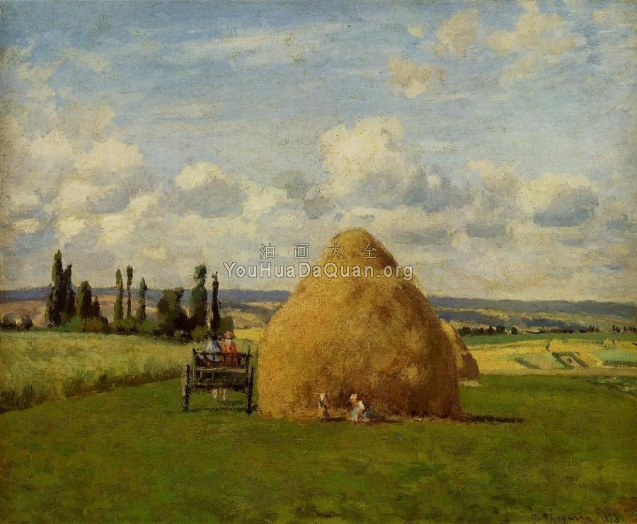 Haystack, Pontoise - 卡米耶·毕沙罗